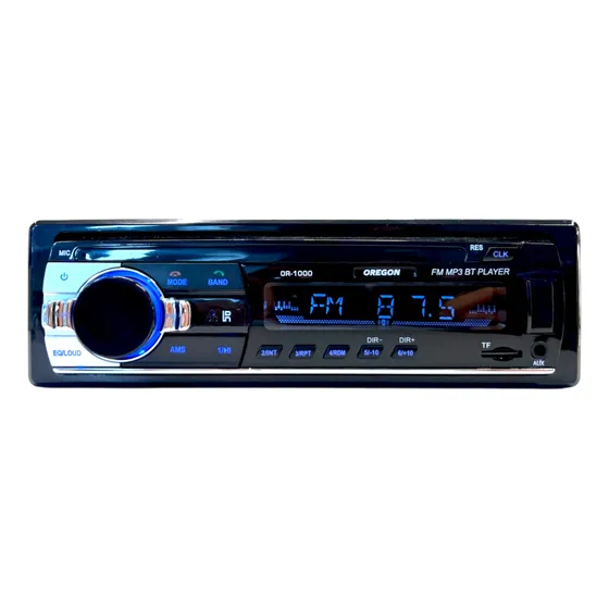 Estereo Para Auto Bluetooth Sd Mp3 Usb Radio Fm Aux Oregon