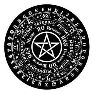 Tablero De Adivinación Tabla Ouija De Goma Seance Decor Y Ta Tablero De Adivinación Tabla Ouija De Goma Seance Decor Y Ta