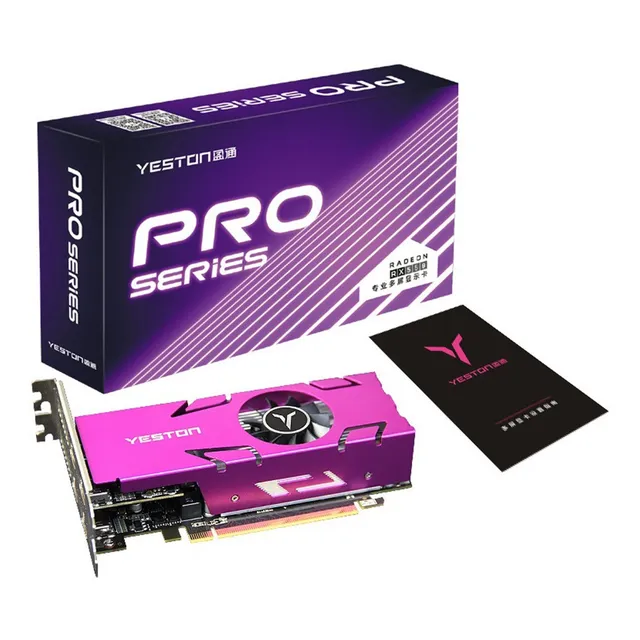 Tarjeta Gráfica Yeston Rx550-4g 4hd Ga De 4 Pantallas