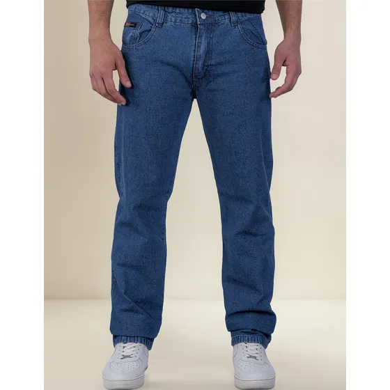 Pantalon Jean Recto Clasico Hombre Talle 48-54