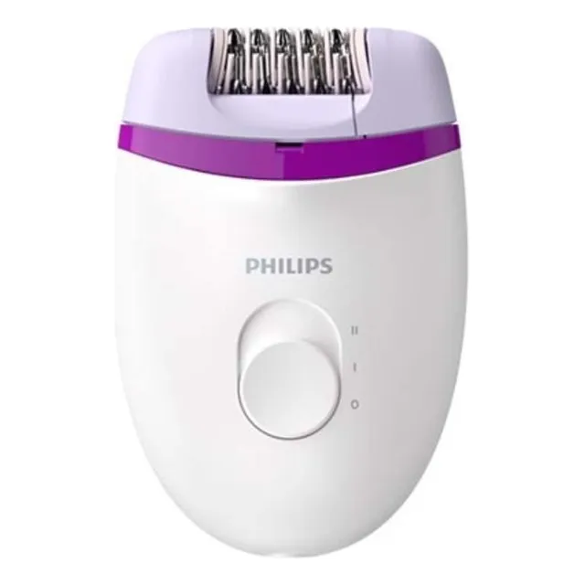 Depiladora Satinelle Essential Philips Compacta Bre22500 Color Blanco