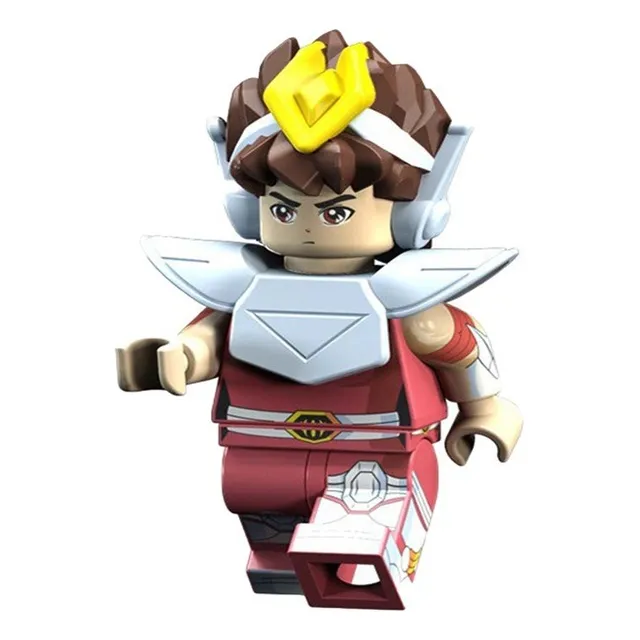 Mini Figuras Seiya Pegaso Caballeros Del Zodiaco. No Lego