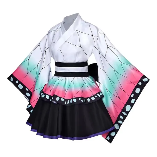 Disfraz De Lolita Para Cosplay De Shinobu Kocho, Cazador De