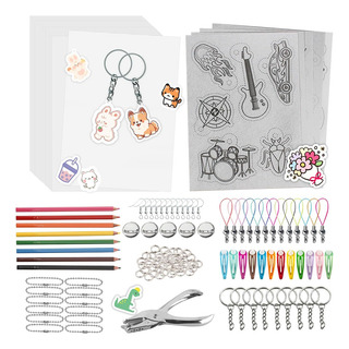 Kit De Llaveros A5 Shrinkydink, Kits De Papel Shrinkydink Pa Kit De Llaveros A5 Shrinkydink, Kits De Papel Shrinkydink Pa