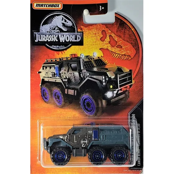 Matchbox Jurassic Tanque Blindado