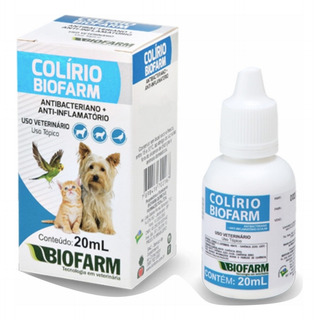 Colirio Lacrima Caes Colírio Biofarm 20ml Colirio Lacrima Caes Colírio Biofarm 20ml