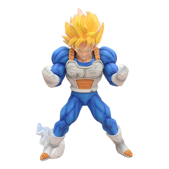 Figura Goku Ssj2 Dragon Ball Z Traje Sayayin Saga Cell Pvc