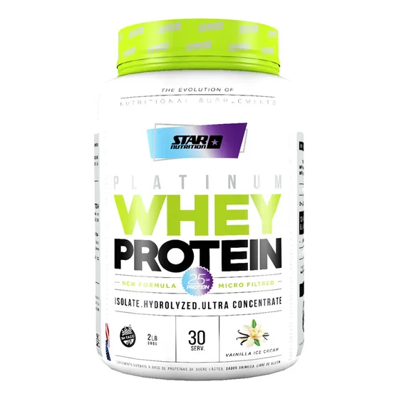 Whey Protein Star Nutrition 2 Lb Ultra Platinum 30serv