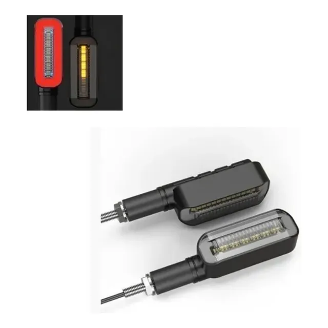 Direccionales Led Secuencial Con Stop Par