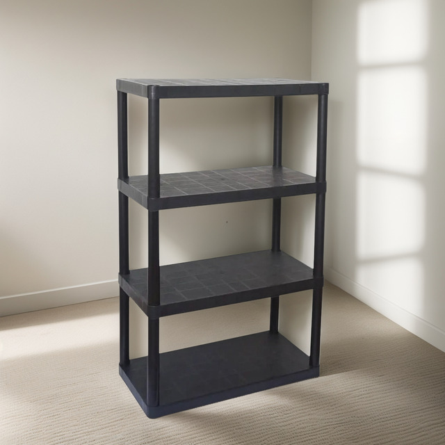 Super Estante Modular Plástico Casa 97cm Desmontável Antares Super Estante Modular Plástico Casa 97cm Desmontável Antares