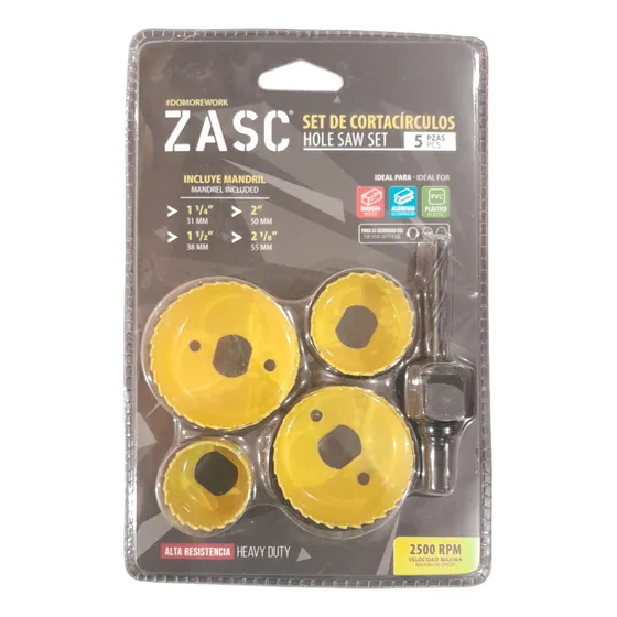 Set De Sierra Copas 5 Pzas Zasc