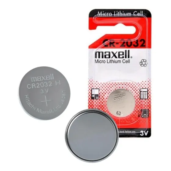  Bateria Cr2032 3v Maxell  Kit 7 Und