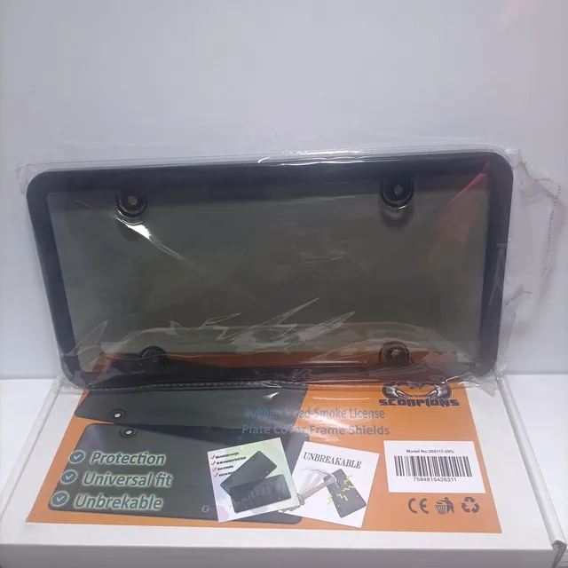 Porta Placas Ahumado 