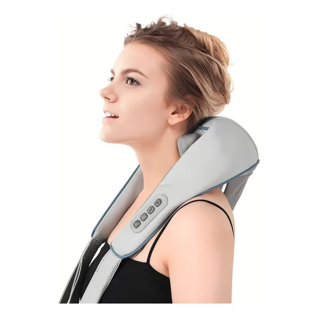 Masajeador Inalámbrico Calefactor Cervical 3 En 1 Cuello