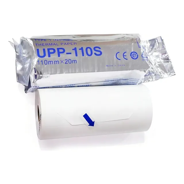 Papel Térmico Para Ultrasonido Acabado Mate Sony Upp-110s X 1 Rollo 20m
