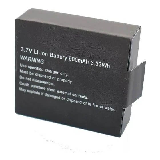 Bateria Para Cámaras Deportivas Tipo Sjcam Litio 3.7v 900mah