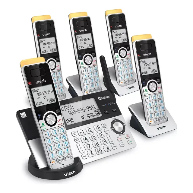 Inalambrico Telefono Contestadora Caller Id Intercom 4 Und