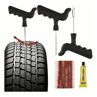 Kit Para Parchar Llantas Sin Cámara Moto Rzr Auto Bici Etc Kit Para Parchar Llantas Sin Cámara Moto Rzr Auto Bici Etc