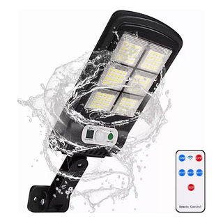 Led Lampara Solar Pared Sensor 3modos+remoto 60w Impermeable Led Lampara Solar Pared Sensor 3modos+remoto 60w Impermeable