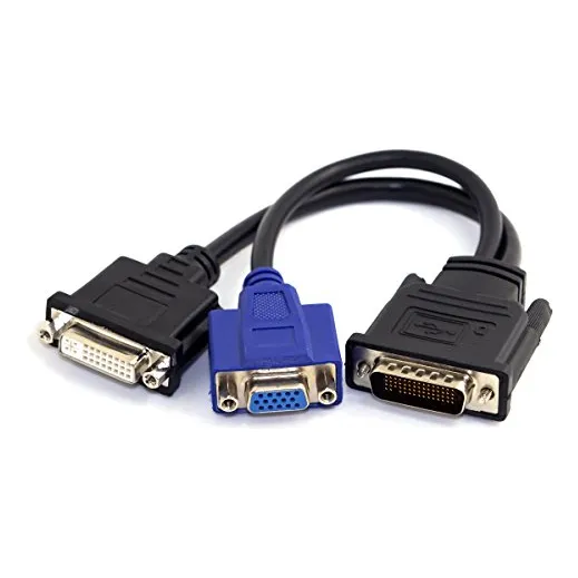 Cablecc Dms-59 Macho A Dvi 24+5 Hembra Y Vga Rg Hembra De 15