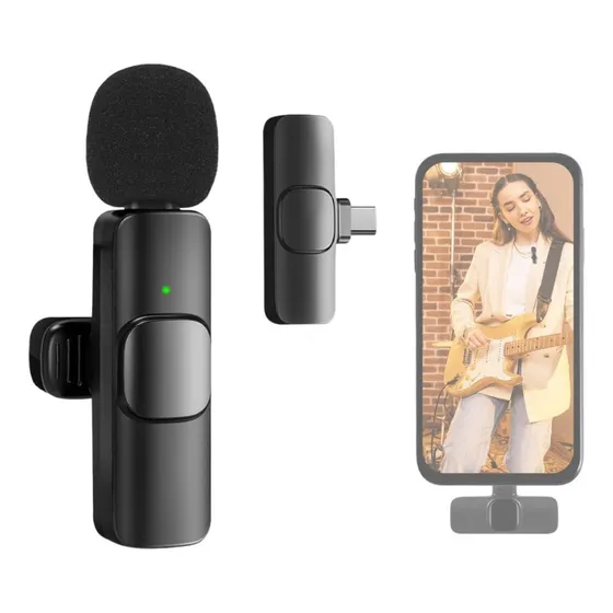 Microfono Balita Lavalier Inalambrico Bluetooth Telefono