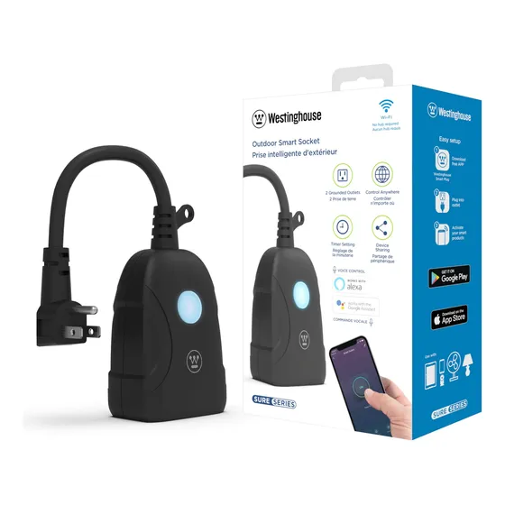 Westinghouse 94031 Sure Series Enchufe Inteligente Para