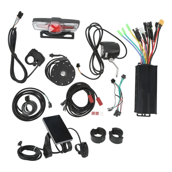 Kit Delantero Y Trasero Para Bicicleta Eléctrica 30a, Contro