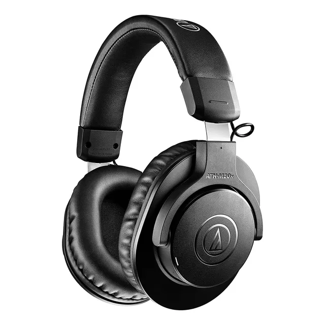 Audifono Audio-technica Ath-m20xbt. Bateria Hasta 60 Horas Color Negro