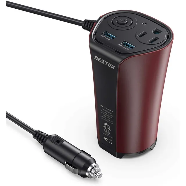 Inversor De Corriente Para Auto Bestek 150w Mri1511nu