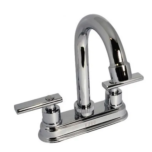 Mezcladora Para Lavabo Danubio Rugo 24-id Acero Inoxidable