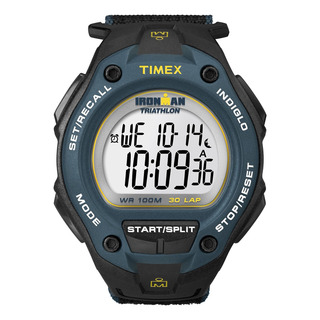 Reloj Timex Ironman Classic Para Hombre T5k413, Negro Y Azul Reloj Timex Ironman Classic Para Hombre T5k413, Negro Y Azul