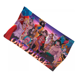 Toalla D Baño Diseño Pirata Anime One Piece Luffy Microfibra Toalla D Baño Diseño Pirata Anime One Piece Luffy Microfibra