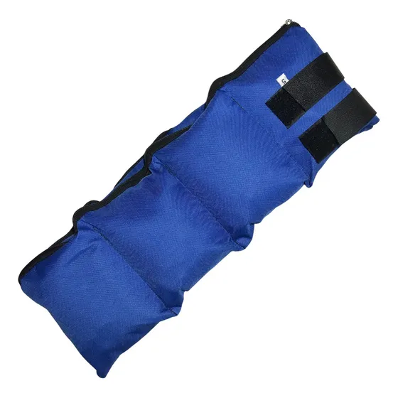 Par De Tobilleras Con Peso Deportivas 5kg X2 Pesas Tobillos