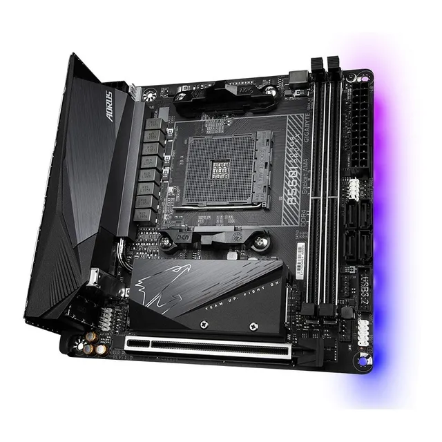 Placa base Gigabyte B550i Aorus Pro Ax Ddr4 Am4 Mini Itx B550