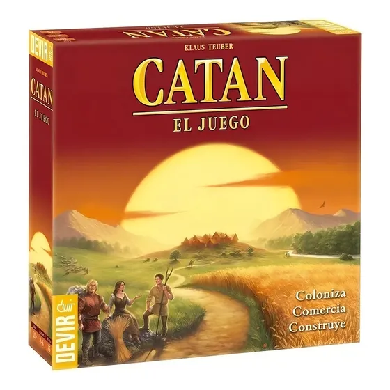 Juego Catan Devir Español Juego de estrategia
