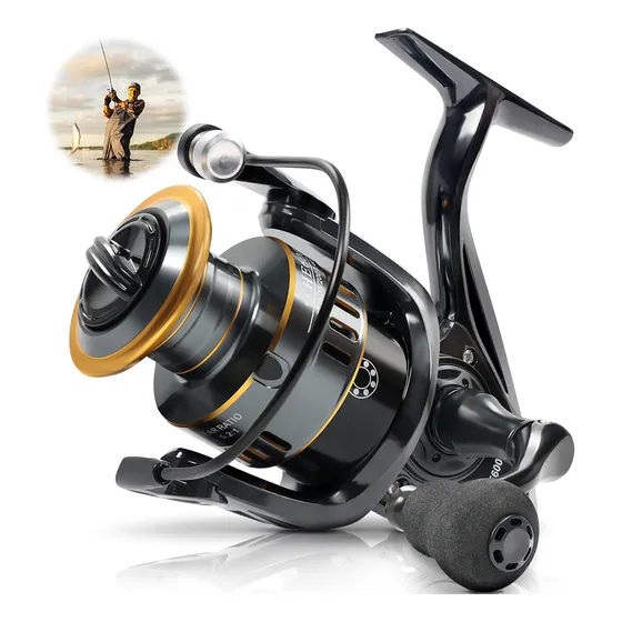 Caretilha Molinete Pesca Média Carretilha De Pesca He6000