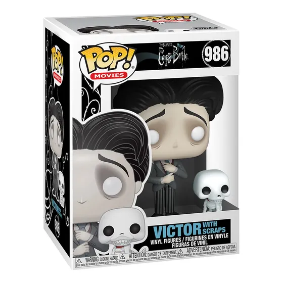 Funko Pop Victor With Scraps #986 Corpse Bride