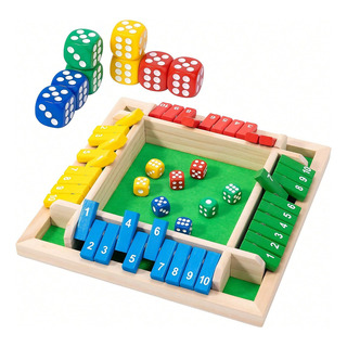 Shut The Box Game,para El Aula, El Hogar, La Fiesta O El Bar Shut The Box Game,para El Aula, El Hogar, La Fiesta O El Bar