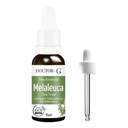 Óleo Essencial De Melaleuca 100% Puro (tea Tree) 15ml