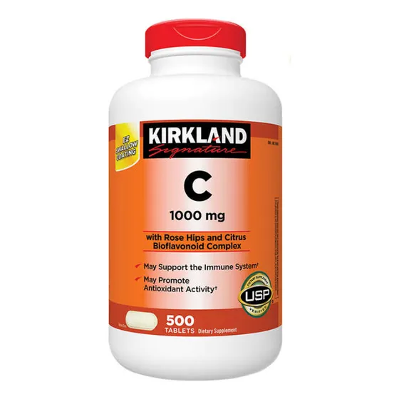 Vitamina C 1000 Mg Con 500 Tabletas Importadas