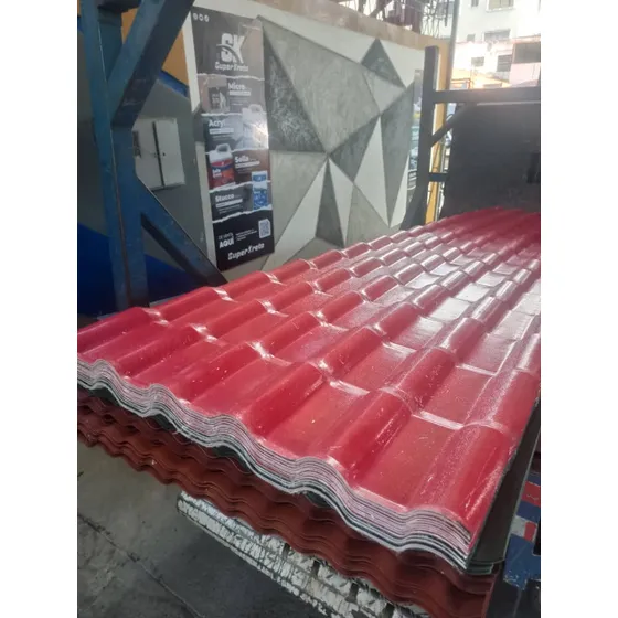 Lámina Pvc Miltejas Roja 3,73 Mts X 0,88 Mts X 2mm