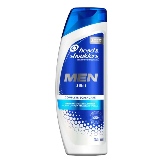 Shampoo Head & Shoulders Men 3 En 1 Caspa Control 375