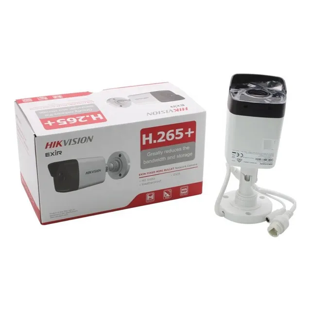 Camara Ip De Vigilancia Hd Tipo Bala Hikvision Bala Poe 30mt