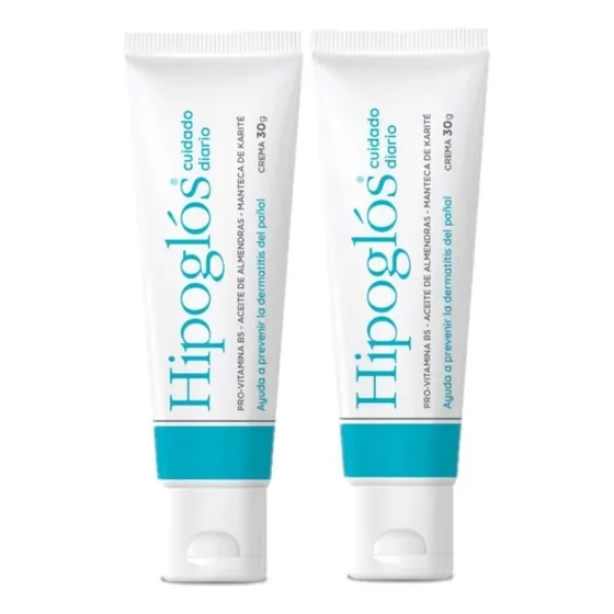 Kit Hipoglos Crema Cuidado Diario 30g X 2 Unidades