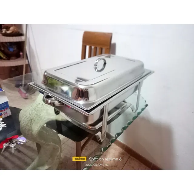 Bandeja Chefandis Con Base Y Quemadores