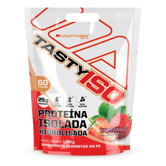 Whey Isolado Tasty Iso Whey 1,8kg Refil - Adaptogen Science