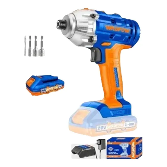 Atornillador De Impacto Inalambrico 20v Wadfow