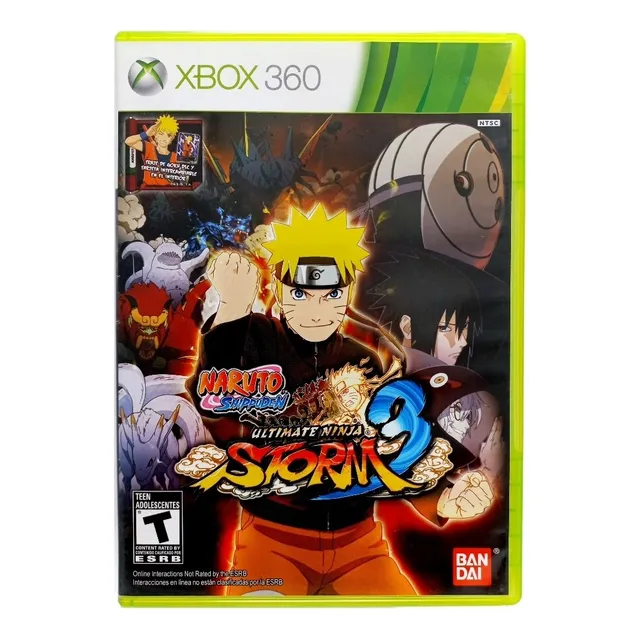 Naruto Shippuden Ultimate Ninja Storm 3 Xbox 360 En Español (Reacondicionado)