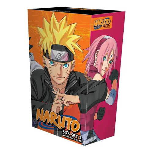 英語版　コミックス　NARUTO Box2 28〜48巻　特典付き Naruto Box Set 2: Volumes 28-48 Com Premium (2) | Parcelamento sem