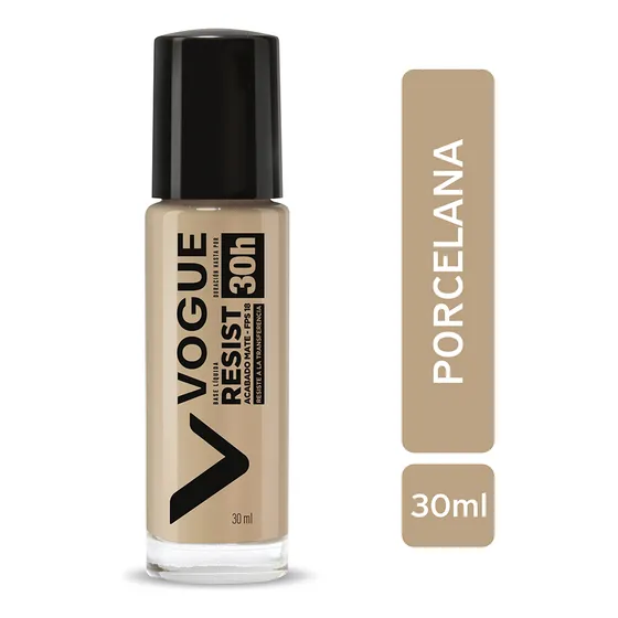 Base Líquida Resist Porcelana 03 Vogue 30 ml
